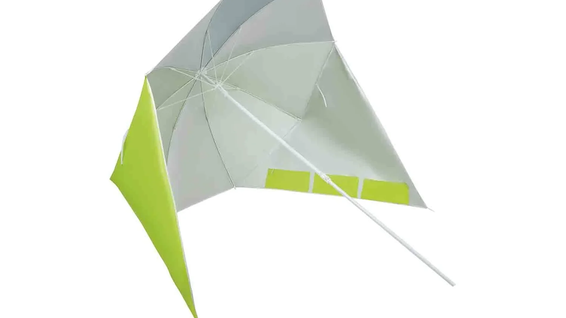 Este curioso parasol funciona incluso con la ventanilla abierta, y es  bastante barato, por solo 13 euros en