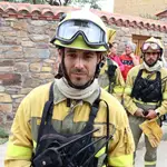El bombero forestal de la Brigada de Refuerzo de Incendios Forestales (BRIF) Jesús Alonso, ha reconocido que el fuego de Zamora tuvo ?un comportamiento nunca visto antes en España