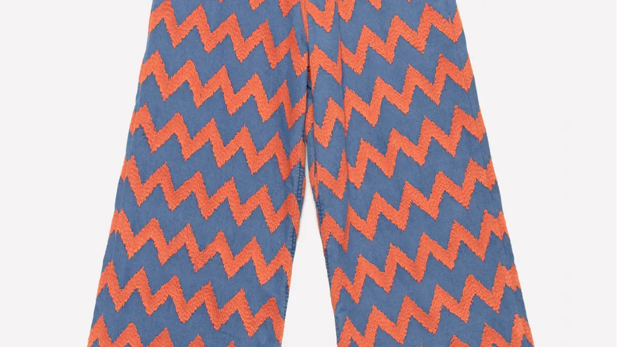 Pantalón zig zag.