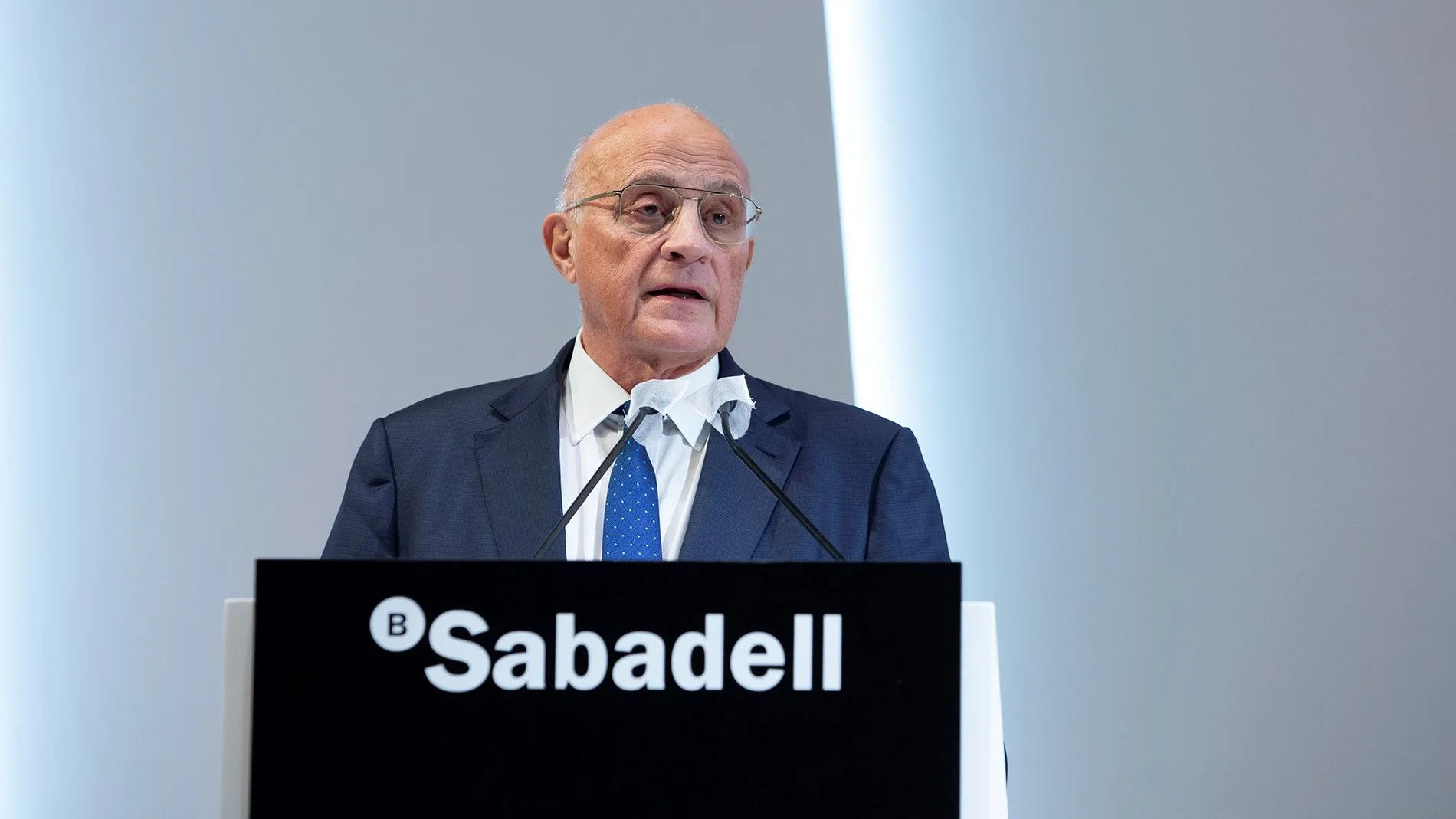 Josep Oilú, presidente del Banco Sabadell