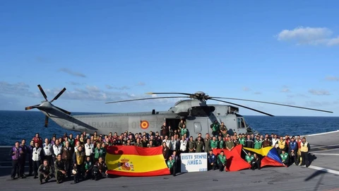 Helicóptero SH3D Morsa de la Armada