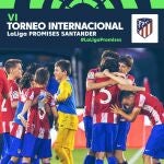El Atlético campeón de la Liga Promises