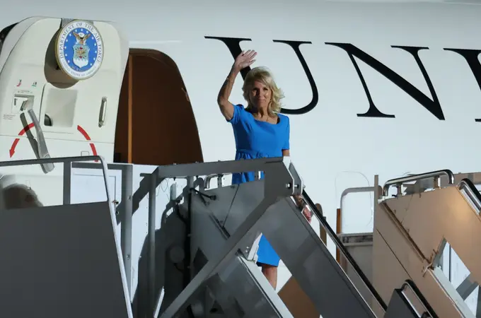 Jill Biden, la esposa del presidente de Estados Unidos, ya está en Madrid