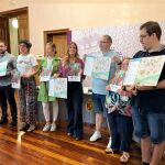 Presentación del nuevo mapa en braille del Ayuntamiento de Palencia