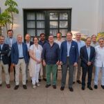 Los empresarios agrupados en Cesur han expuesto este lunes sus peticiones a Juanma Moreno