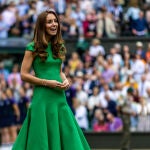 Kate Middleton, la duquesa de Cambridge durante Wimbledon