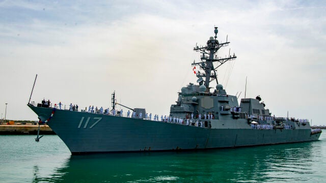 El destructor "USS Paul Ignatius", el último en llegar a Rota