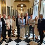 Arroyo reúne a senadores del PP ante iniciativas sobre el ferrocarril y la Ciudad de la Justicia de Cartagena