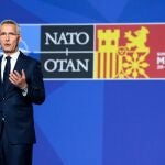 El secretario general de la OTAN, Jens Stoltenberg, en la Cumbre de la OTAN en Madrid