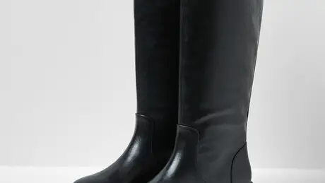 Botas altas para lluvia.