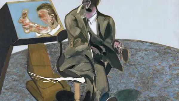 Retrato de George Dyer. Francis Bacon 1968. Museo Nacional Thyssen-Bornemisza