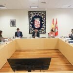 Carlos Pollán preside la Mesa de las Cortes
