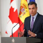 El presidente del Gobierno, Pedro Sánchez