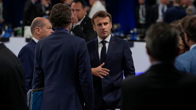 Macron en el segundo día de la cumbre de la OTAN en Madrid