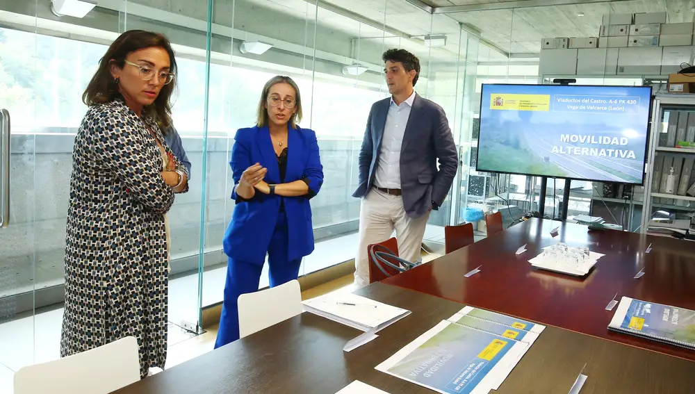 La consejera de Movilidad y Transformación Digital, María González Corral, participa en la reunión convocada por el Ministerio de Transportes, Movilidad y Agenda Urbana en relación al colapso por el derrumbe del viaducto de la A-6