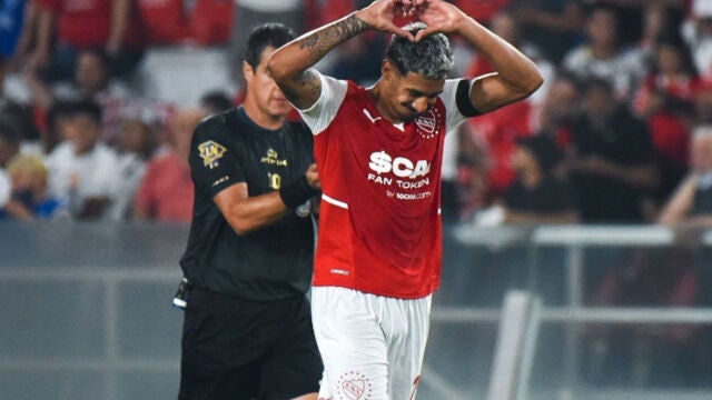 Carlos Benavídez con Independiente.