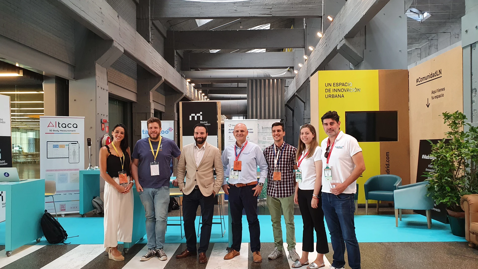 Ángel Niño en la inauguración de OpenExpo Europe, un evento sobre innovación tecnológica que se celebró en La Nave