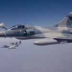 Un caza Mirage 2000C