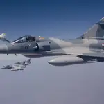 Un caza Mirage 2000C