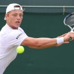 Tim van Rijthoven está siendo uno de los nombres propios de Wimbledon 2022