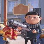Una escena de "Minions: el origen de Gru"