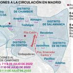 Restricciones al tráfico por el Día del Orgullo, en Madrid