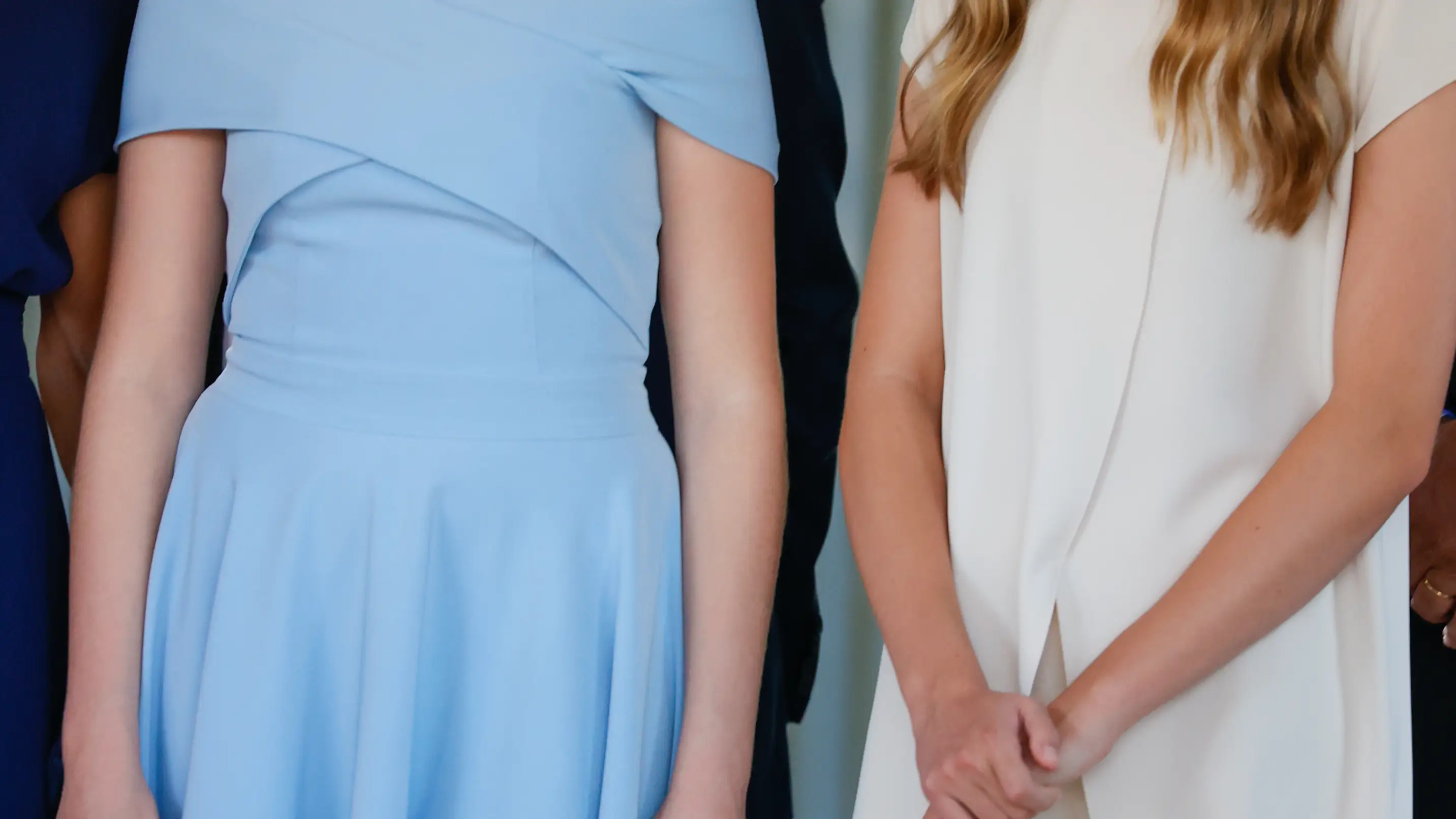 Leonor y Sofía en los Premios Princesa de Girona.