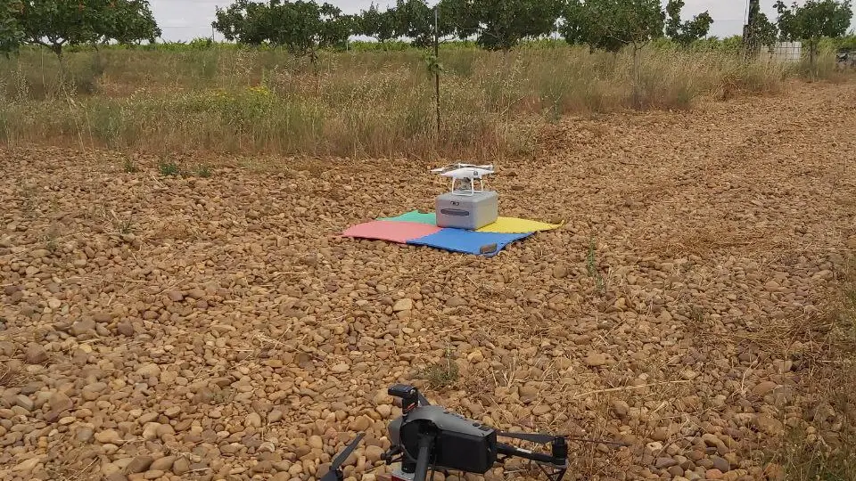 Proyecto con drones utilizado por el Grupo Pistacyl