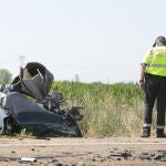 Accidente de tráfico en el término municipal de Santa Marina del Rey
