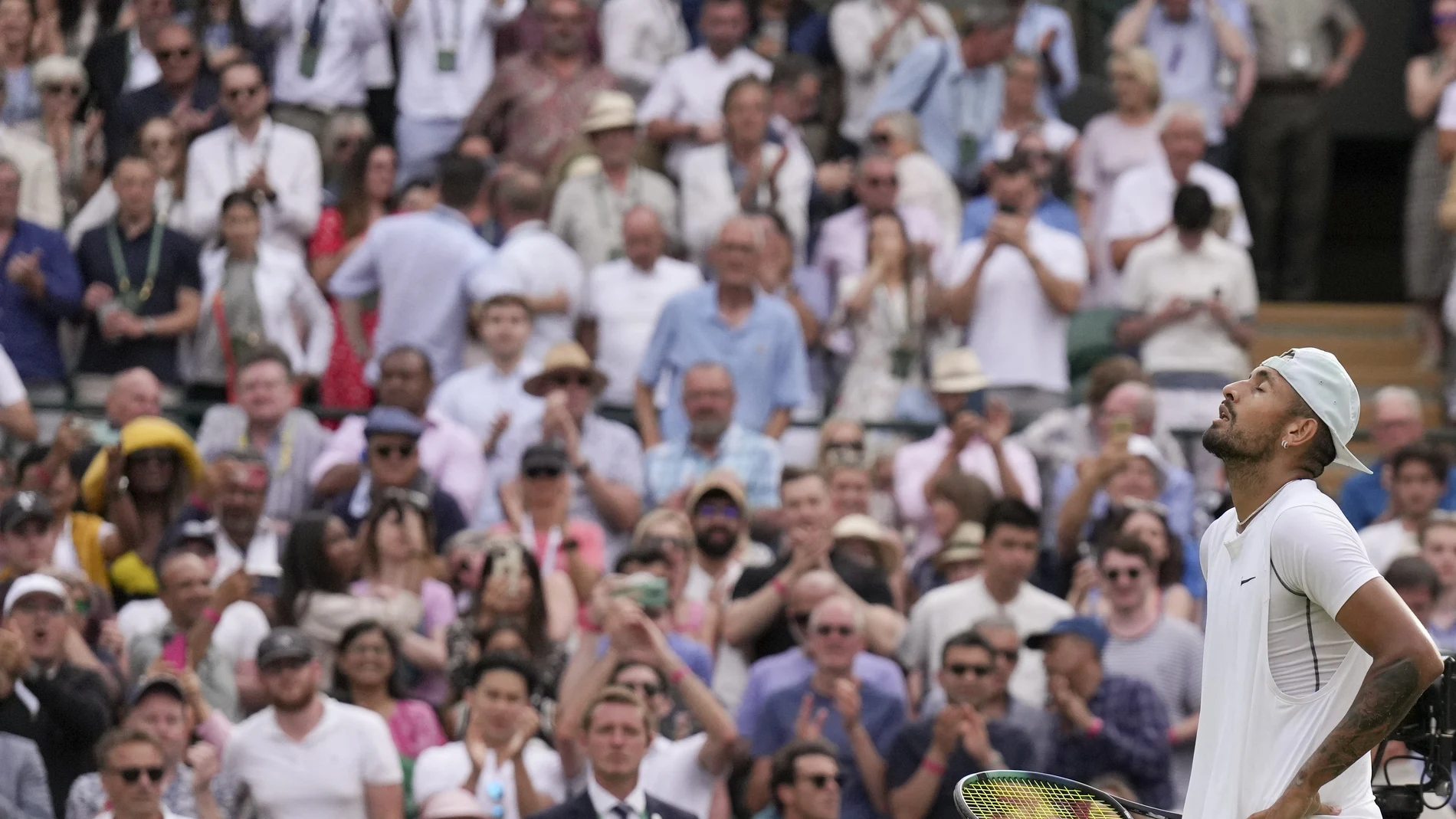 Nick Kyrgios juega su primera final de Wimbledon contra Djokovic