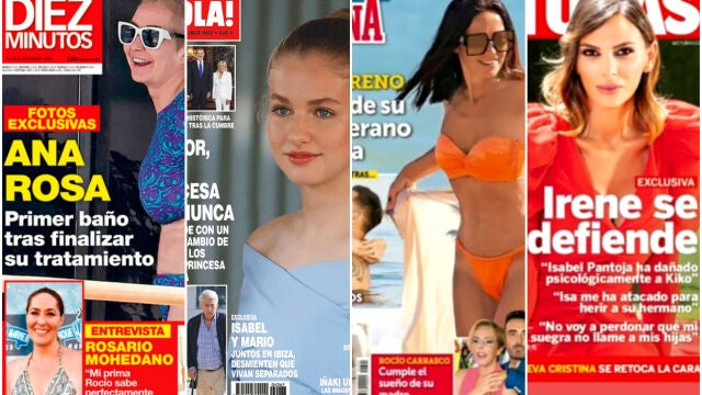 Portadas de las revistas de este miércoles