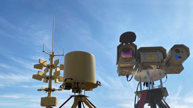 El sistema ARMS está diseñado para neutralizar los drones de pequeños tamaño difíciles de detectar por los radares tradicionales
