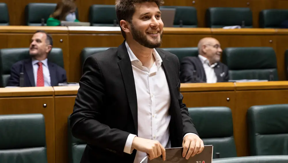 David Soto, diputado por Podemos en el Parlamento de Vitoria