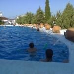 La piscina natural de Cañaveral de León. AYUNTAMIENTO DE CAÑAVERAL DE LEÓN