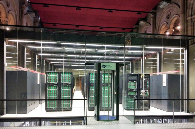 El MareNostrum, el superordenador más emblemático del Centro Nacional de Supercomputación español