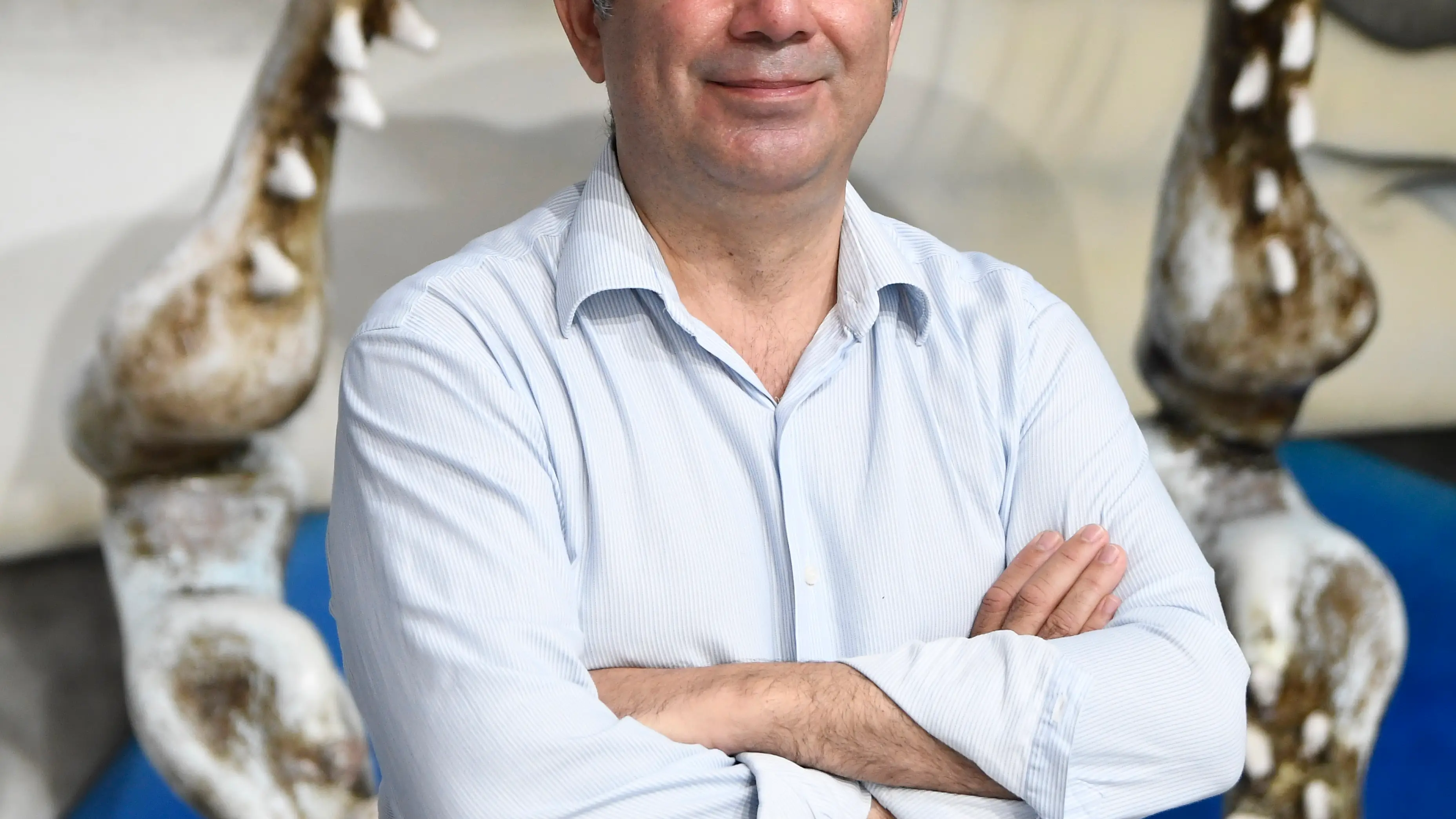 Enrique Fernández, director del Aquarium Costa de Almería. EFE/Carlos Barba