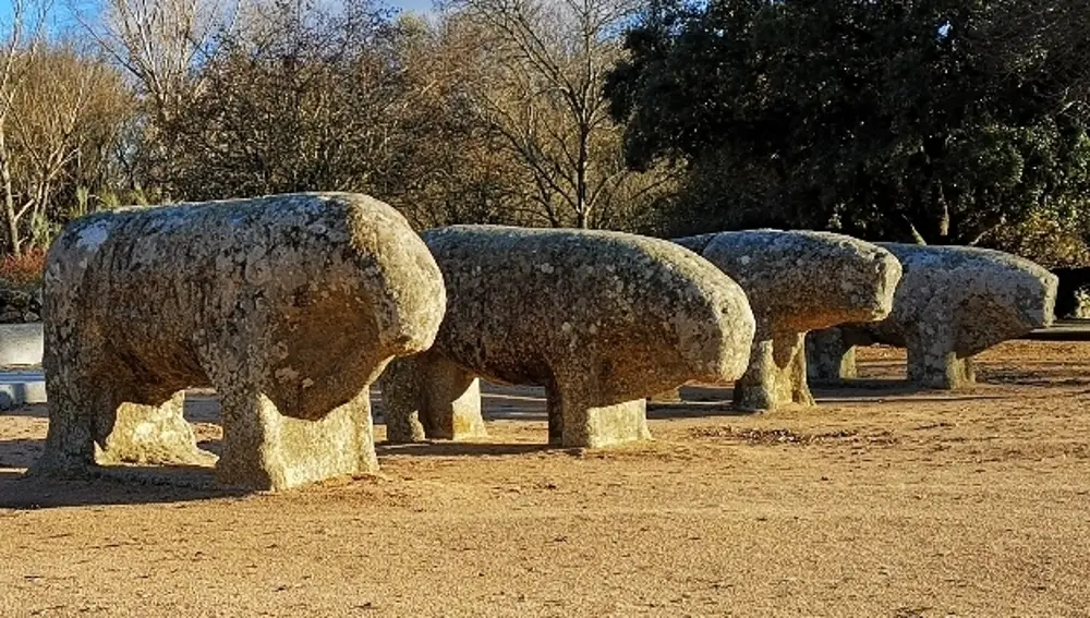 Toros de Guisando en Ávila