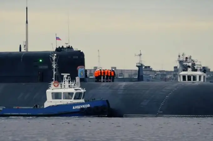 Así es el submarino atómico ruso Belgorod, el mayor jamás construido y buque nodriza de los torpedos nucleares Poseidón