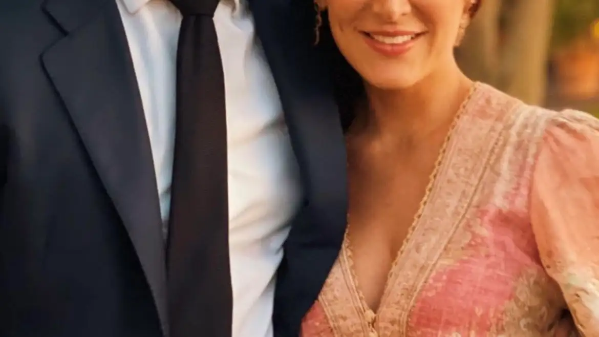 Tamara Falcó e Íñigo Onieva en la boda de su primo.