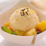 Helado de vainilla