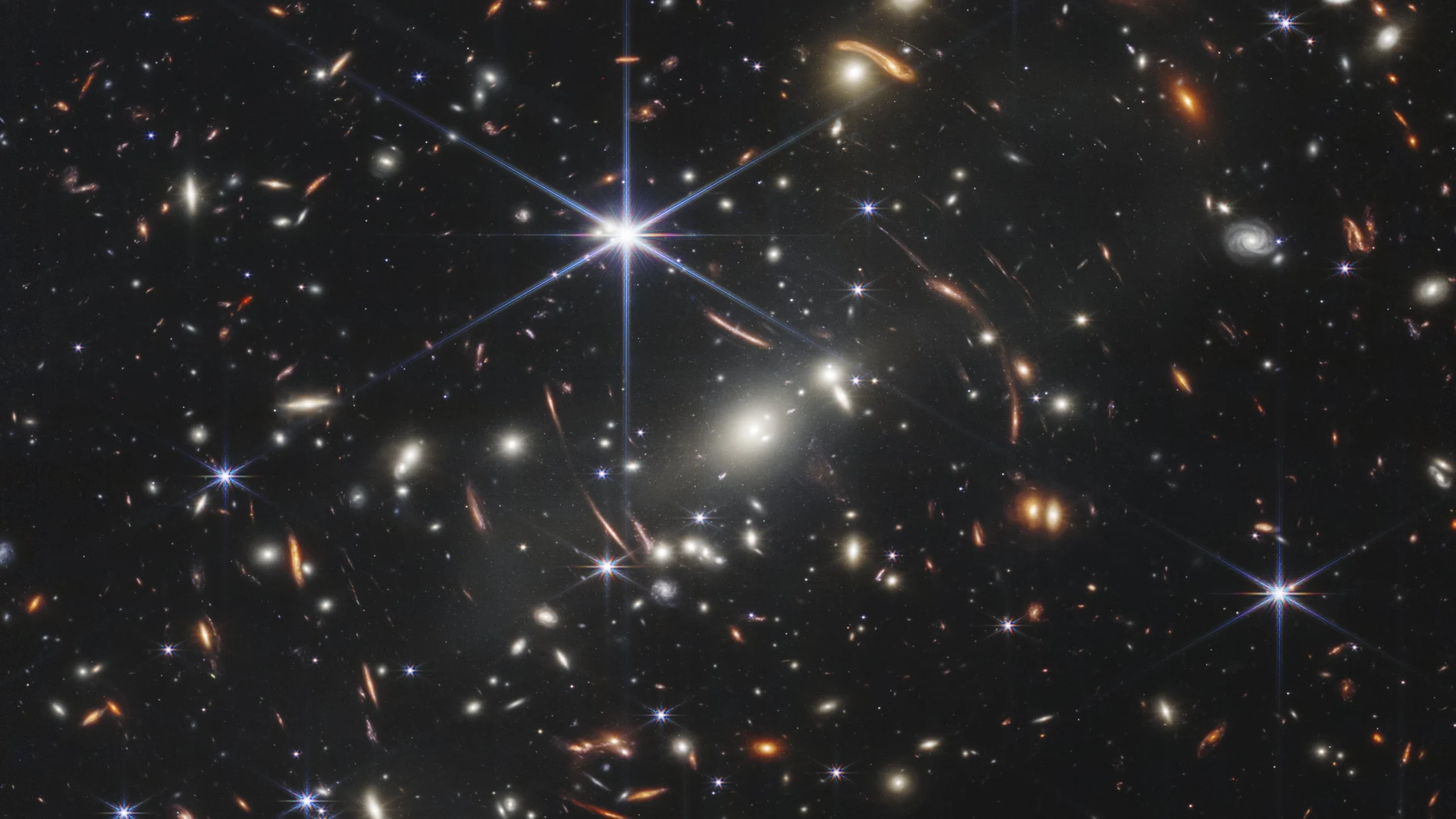 Imagen de SMACS 0723 tomada por el telescopio James Webb (NASA, ESA, CSA, STScI via AP)