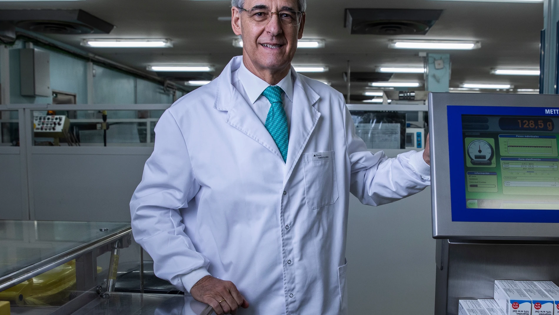 Tomás Olleros, presidente de Farmasierra.