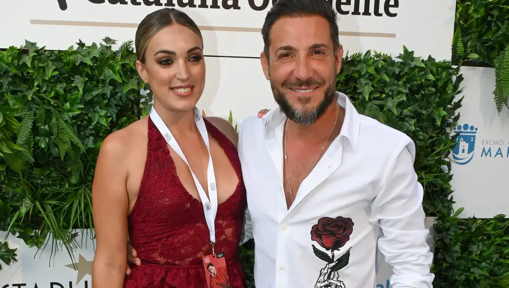 Antonio David Flores y Marta Riesco en el Catalana Occidente Starlite de Marbella