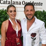 Antonio David Flores y Marta Riesco en el Catalana Occidente Starlite de Marbella