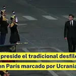 Macron Preside El Tradicional Desfile Militar En París Marcado Por Ucrania