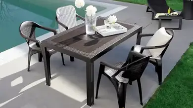 Las mejores mesas y sillas de Leroy Merlin para exteriores por poco más de  100 euros