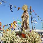 Procesión de la Virgen del Carmen en Punta Umbría (Huelva). AYUNTAMIENTO DE PUNTA UMBRÍA