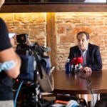 Rueda de prensa de José María Múgica.