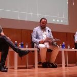 Alberto Ortega, David Felipe Arranz y Charlie Arnáiz