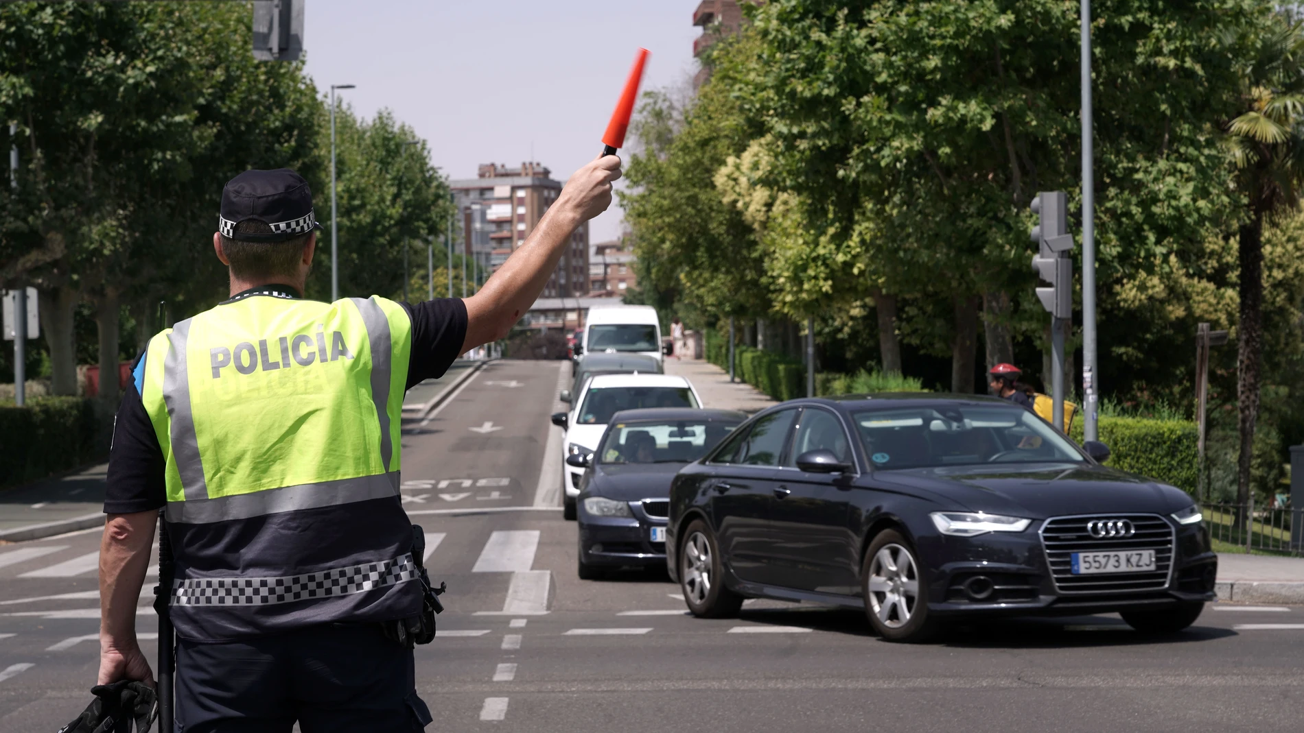 Restricción del tráfico en Valladolid